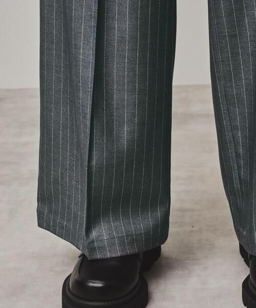 tk.TAKEO KIKUCHI(ティーケータケオキクチ)の「◆【Aラインシリーズ】TRワイドスラックス(その他パンツ・メンズ・チャコールグレー/ベージュ/ブラック/グレー系2/ネイビー系2・02/01/03)」の15枚目の写真