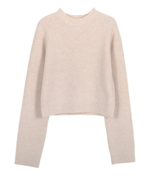 KOBE LETTUCE（コウベレタス）の「［ 岡部あゆみさんコラボ ］ カーディガンorトップスの選べる3タイプニットプルオーバー（ニット/セーター・レディース・パープル系/グレー系/ホワイト系/ブルー系/ピンク系1/ブルー系1/ホワイト/ピンク系/パープル系1/グレー系1/ブルー系2/ピンク系2/ピンク系5/ホワイト系1/グレー系2・M/M1/M2）」の13枚目の写真