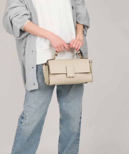 LORISTELLA（ロリステッラ）の「【LORISTELLA/ロリステッラ】BETH ベス　ハンドバッグ　ショルダー ワンハンドル バッグ（ショルダーバッグ・レディース・チャコールグレー/グレー/ブラック/ブラウン/クリーム/ライトブラウン/カーキ/モカ・FREE）」の20枚目の写真