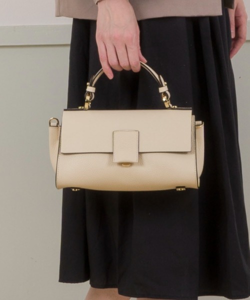 LORISTELLA（ロリステッラ）の「【LORISTELLA/ロリステッラ】BETH ベス　ハンドバッグ　ショルダー ワンハンドル バッグ（ショルダーバッグ・レディース・チャコールグレー/グレー/ブラック/ブラウン/クリーム/ライトブラウン/カーキ/モカ・FREE）」の16枚目の写真