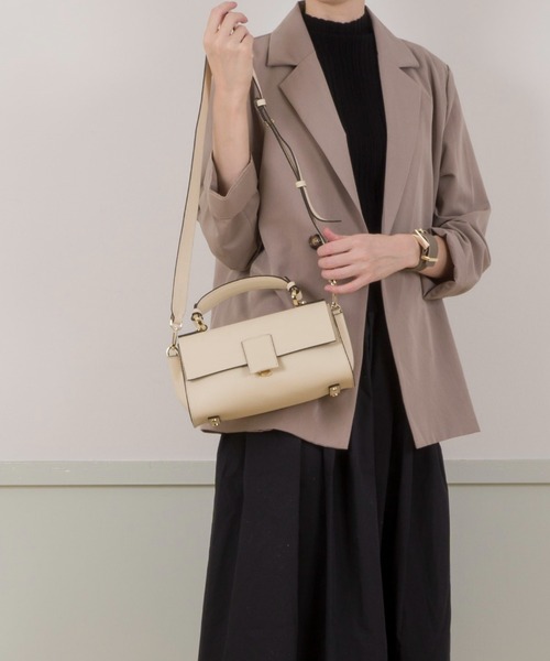 LORISTELLA（ロリステッラ）の「【LORISTELLA/ロリステッラ】BETH ベス　ハンドバッグ　ショルダー ワンハンドル バッグ（ショルダーバッグ・レディース・チャコールグレー/グレー/ブラック/ブラウン/クリーム/ライトブラウン/カーキ/モカ・FREE）」の17枚目の写真