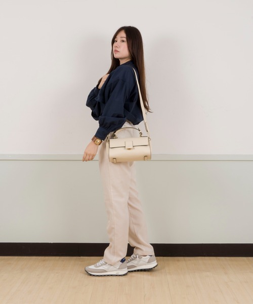 LORISTELLA（ロリステッラ）の「【LORISTELLA/ロリステッラ】BETH ベス　ハンドバッグ　ショルダー ワンハンドル バッグ（ショルダーバッグ・レディース・チャコールグレー/グレー/ブラック/ブラウン/クリーム/ライトブラウン/カーキ/モカ・FREE）」の15枚目の写真