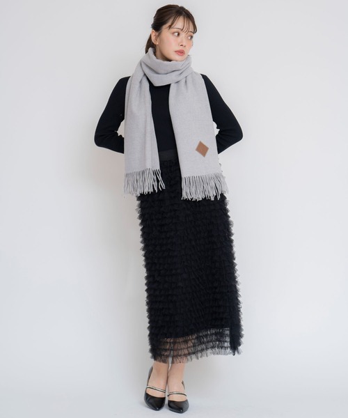 NOELA（ノエラ）の「ロングスリーブウールタートルニット（ニット/セーター・レディース・モカ/ピンク/ブラック/ブラウン/オフホワイト・フリー）」の13枚目の写真