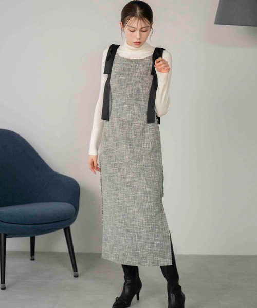 NOELA（ノエラ）の「ロングスリーブウールタートルニット（ニット/セーター・レディース・モカ/ピンク/ブラック/ブラウン/オフホワイト・フリー）」の17枚目の写真