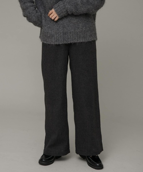 URBAN RESEARCH Sonny Label（アーバンリサーチサニーレーベル）の「ツイードイージーパンツ（その他パンツ・レディース・ブラック/グレー・36/38）」の20枚目の写真