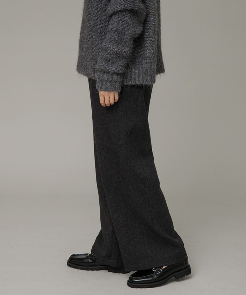 URBAN RESEARCH Sonny Label（アーバンリサーチサニーレーベル）の「ツイードイージーパンツ（その他パンツ・レディース・ブラック/グレー・36/38）」の21枚目の写真