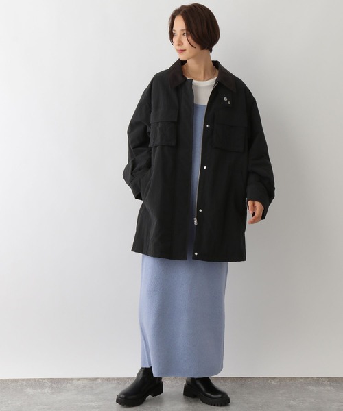 LEPSIM（レプシィム）の「7ゲージニットキャミワンピース　133413（ワンピース・レディース・チャコールグレー/ライトブルー・FREE）」の17枚目の写真