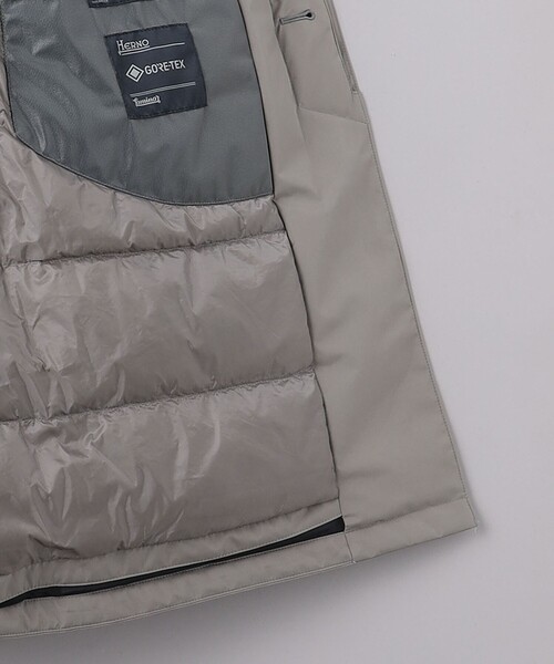 ＜HERNO＞ LAMINAR GORE-TEX/ラミナ― ゴアテックス/ステンカラー ダウンコート（ダウンジャケット/コート）｜HERNO（ヘルノ）