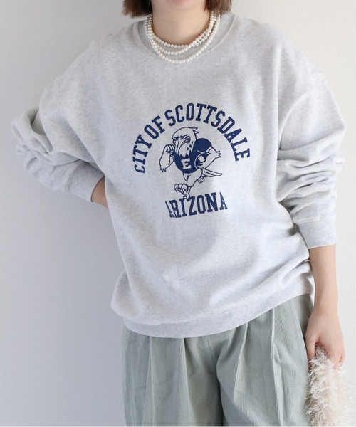 トレーナー スウェット 「SCREEN STARS × Cepo」裏起毛ロゴクルーネックプルオーバー レディース メンズ SCREEN STARS トレーナー スウェット 「SCREEN × Cepo」裏起毛