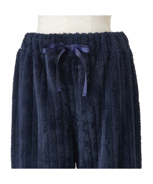 Francfranc（フランフラン）の「ウォームフリース パジャマ メンズ ネイビー（ルームウェア/パジャマ・レディース・ネイビー・FREE）」の9枚目の写真