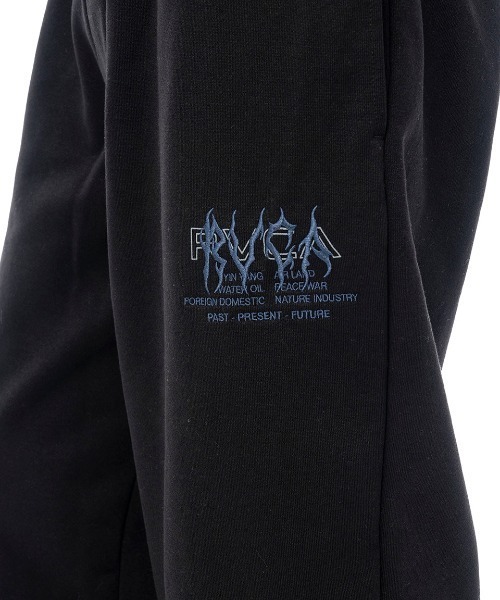 RVCA(ルーカ)の「RVCA メンズ METALURGY SWEAT PANT セットアップボトムス/ルーカセットアップ対応ロゴ刺繍スウェットパンツ(スウェットパンツ・メンズ・ブラック/ヘザーグレー/ブラック系その他・X-LARGE/XX-LARGE/MEDIUM/LARGE/SMALL)」の15枚目の写真