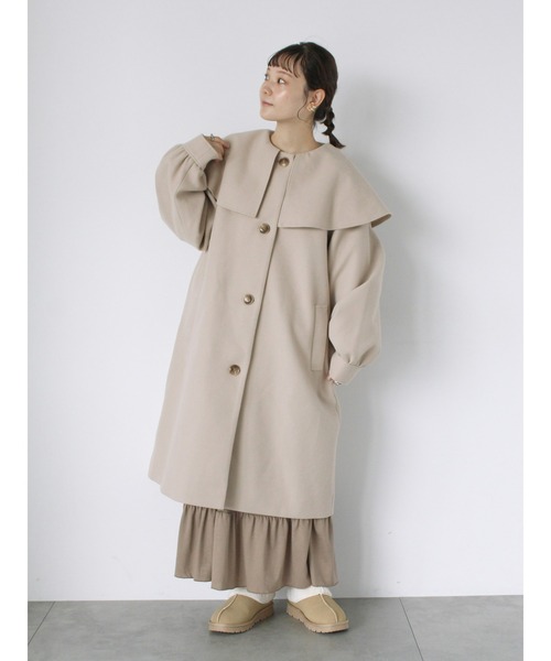 ehka sopo（エヘカソポ）の「ケープカラーコート（その他アウター