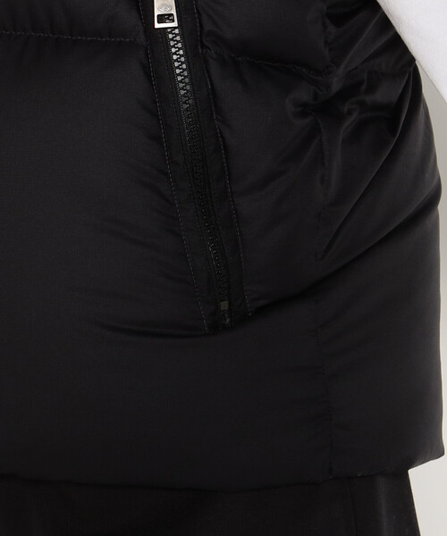 DANTON（ダントン）の「WOMEN'S MICRO RIPSTOP MIDDLE DOWN VEST（ダウンベスト・レディース・ベージュ系その他/チャコール/ブラック・S/M）」の14枚目の写真
