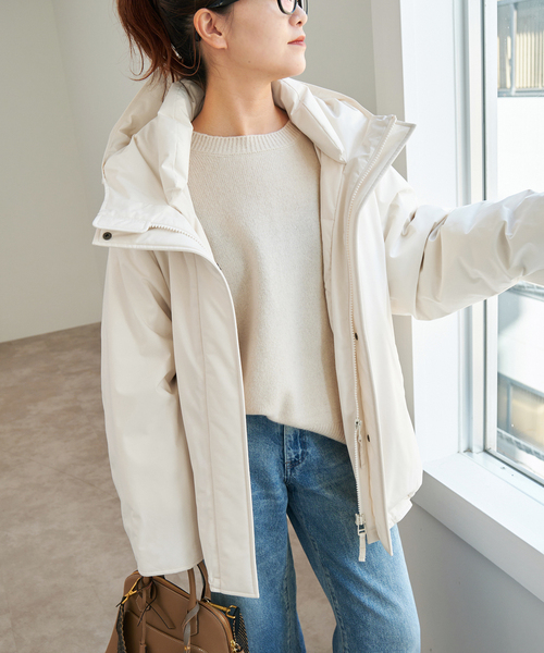 Spick & Span（スピックアンドスパン）の「撥水フーデッドダウン