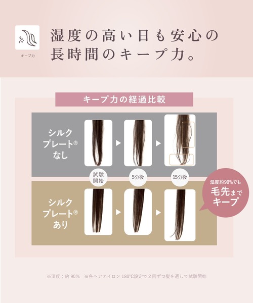 KINUJO(キヌージョ)の「KINUJO 2WAY IRON(美容器具・レディース・ホワイト・26mm/32mm)」の10枚目の写真