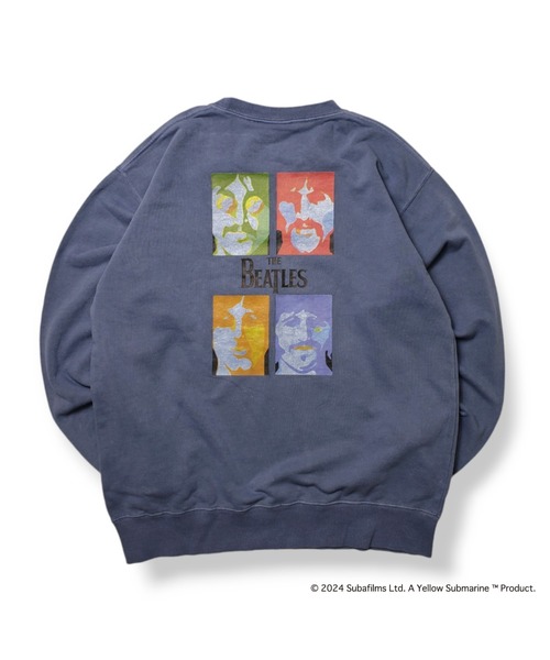 The Beatles(ザビートルズ)の「JUNKSOUL/BEATLES(ビートルズ) YELLOW SUBMARINE トレーナー KIDS (M4)(Tシャツ/カットソー・キッズ・ネイビー/グレー・160/110/120/150/100/130/140)」の6枚目の写真