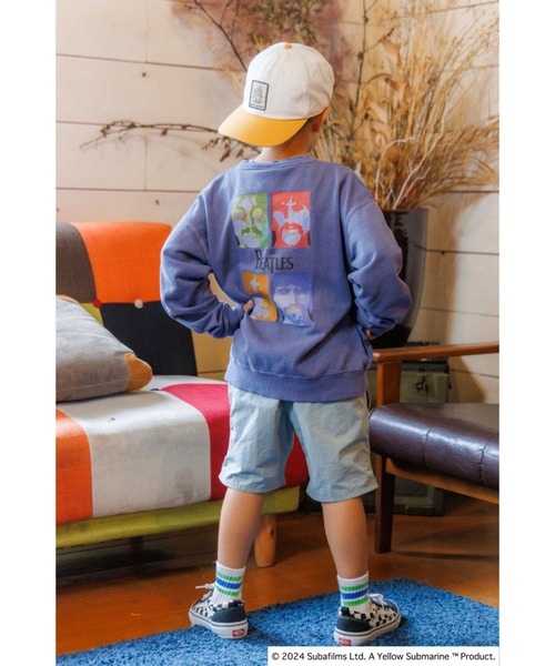 JUNKSOUL/BEATLES(ビートルズ) YELLOW SUBMARINE トレーナー KIDS (M4
