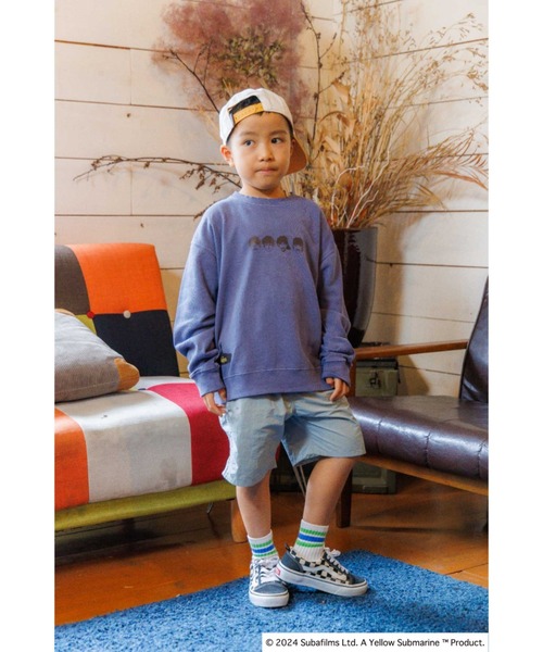 The Beatles(ザビートルズ)の「JUNKSOUL/BEATLES(ビートルズ) YELLOW SUBMARINE トレーナー KIDS (M4)(Tシャツ/カットソー・キッズ・ネイビー/グレー・160/110/120/150/100/130/140)」の13枚目の写真
