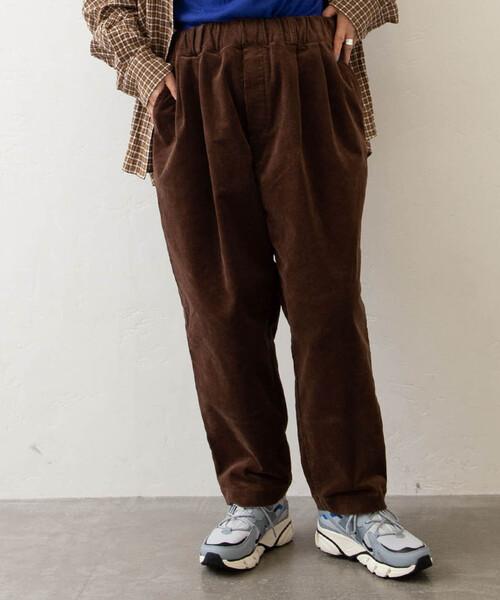24aw・14WコールDECOパンツ JOURNAL STANDARD LUXE（ジャーナルスタンダード ラックス）の「14W