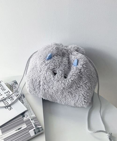 モンスター巾着ポーチ 【ZOZOTOWN限定アイテム】（ポーチ）｜AS KNOW