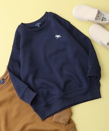 POLOCHAMPS | POLOCHAMPS オーバーサイズ裏起毛トレーナー kids(スウェット)