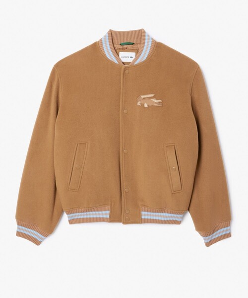 LACOSTE（ラコステ）の「裏地キルティング ウールバーシティ