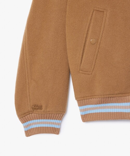 LACOSTE（ラコステ）の「裏地キルティング ウールバーシティ