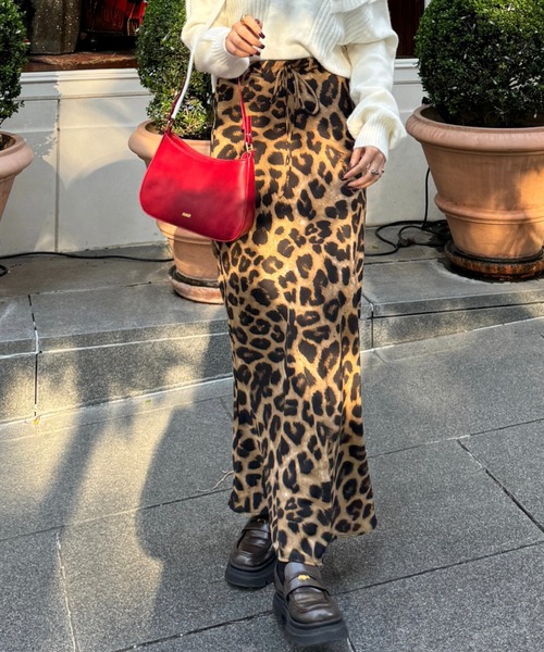 efill（エフィル）の「レオパード柄の ロング スカート（スカート・レディース・レオパード・FREE）」の7枚目の写真