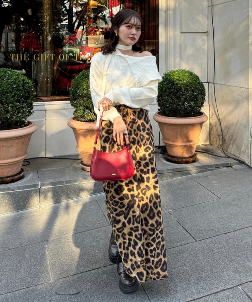 efill（エフィル）の「レオパード柄の ロング スカート（スカート・レディース・レオパード・FREE）」の8枚目の写真