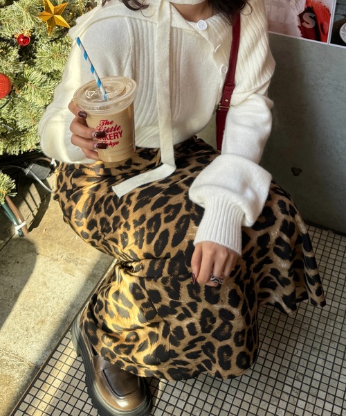 efill（エフィル）の「レオパード柄の ロング スカート（スカート・レディース・レオパード・FREE）」の10枚目の写真