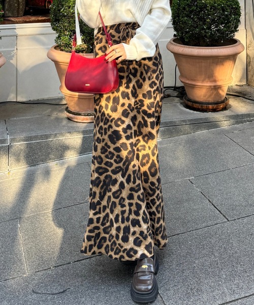 efill（エフィル）の「レオパード柄の ロング スカート（スカート・レディース・レオパード・FREE）」の12枚目の写真