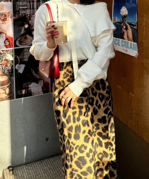 efill（エフィル）の「レオパード柄の ロング スカート（スカート・レディース・レオパード・FREE）」の13枚目の写真