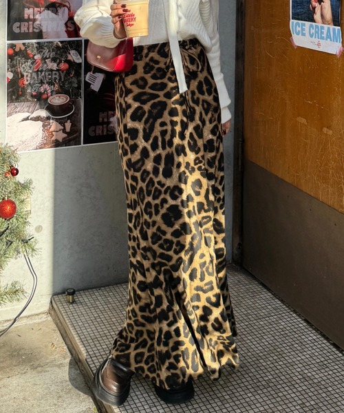efill（エフィル）の「レオパード柄の ロング スカート（スカート・レディース・レオパード・FREE）」の14枚目の写真