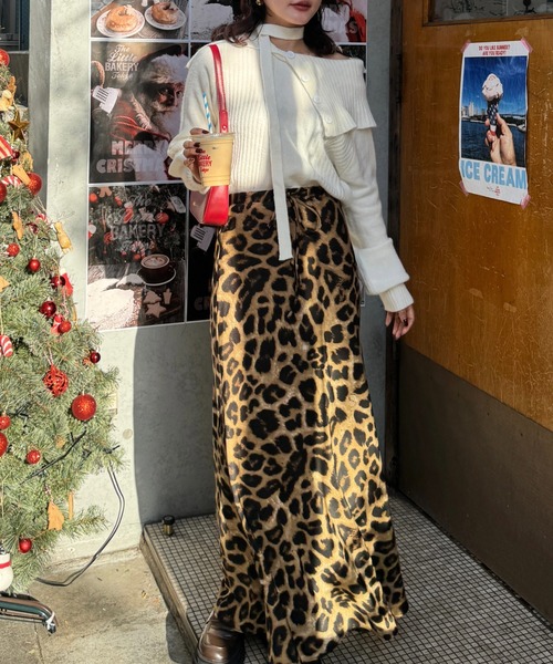 efill（エフィル）の「レオパード柄の ロング スカート（スカート・レディース・レオパード・FREE）」の16枚目の写真