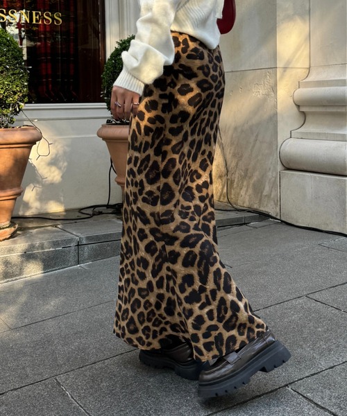 efill（エフィル）の「レオパード柄の ロング スカート（スカート・レディース・レオパード・FREE）」の17枚目の写真