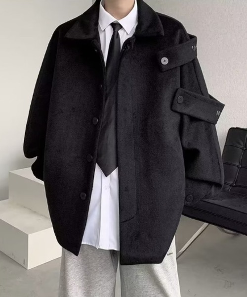 MGV(エムジーヴィー)の「マルチボタンブルゾン(その他アウター・メンズ・ホワイト/ブラック・MEDIUM/LARGE/X-LARGE)」の7枚目の写真
