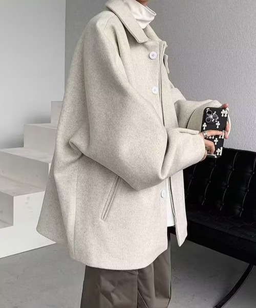 MGV(エムジーヴィー)の「マルチボタンブルゾン(その他アウター・メンズ・ホワイト/ブラック・MEDIUM/LARGE/X-LARGE)」の4枚目の写真