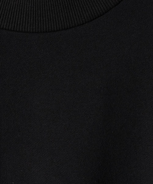 INTER FACTORY（インターファクトリー）の「DAIKI - ショートスウェットプルオーバー / Short Sweat Pullover - made in INTER FACTORY（スウェット・メンズ・グレー/ブラック・LARGE/MEDIUM/SMALL）」の5枚目の写真