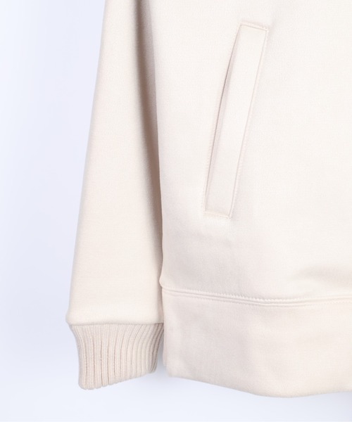ATELANE(アテレーン)の「ATELANE/裏フリーススウェードポンチ リブタートルネック(Tシャツ/カットソー・メンズ・アイボリー/ブラック/ネイビー・MEDIUM/LARGE/X-LARGE)」の12枚目の写真