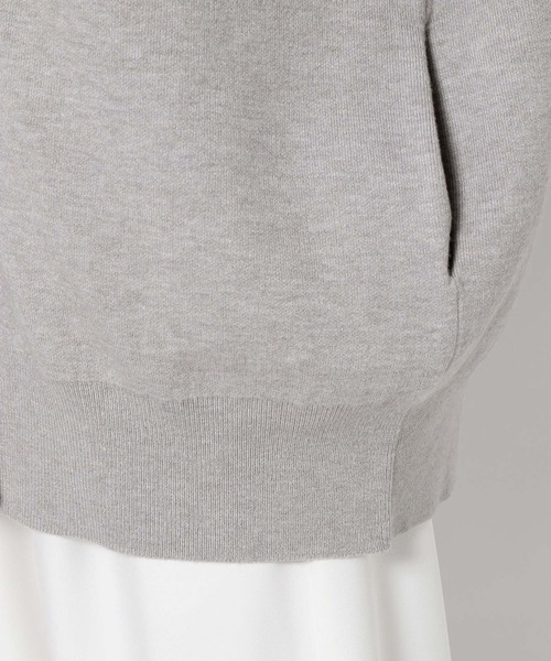 HARE（ハレ）の「ソデイソザイミドルVネックニットカーディガン(HARE)（カーディガン/ボレロ・レディース・ブラック/グレー・FREE）」の20枚目の写真