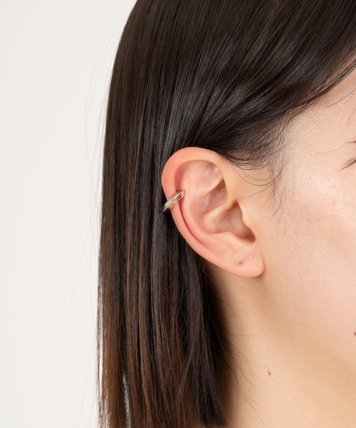 ; semicolon イヤーカフなし semicolon イヤーカフなし SV925 ユニセックス イヤーカフ（W/Y