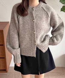 【apres jour clair】ニュアンスボタンニットカーディガン【ZOZOTOWN限定アイテム】