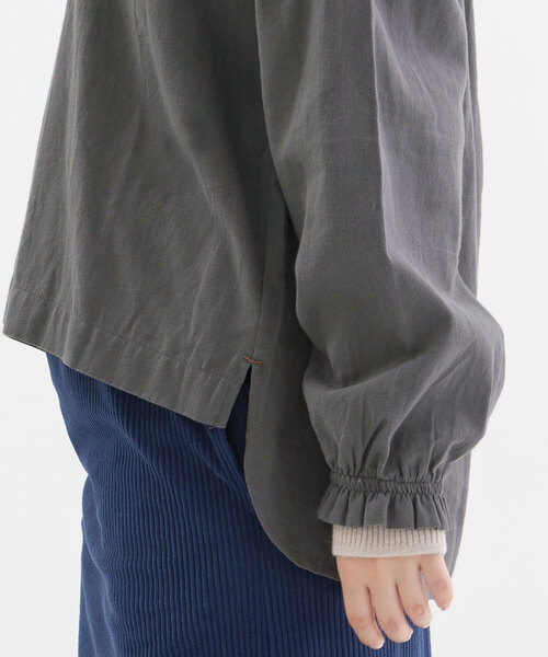 【セール】ボタニカル刺繍プルオーバーブラウス（シャツ/ブラウス）｜POU DOU DOU（プードゥドゥ）