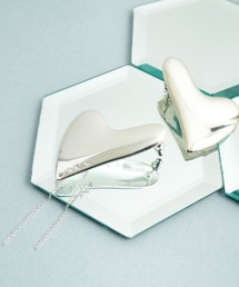 LAPUIS | [LAPUIS/ラピュイ] HEART PLATE ピアス(ピアス（両耳用）)