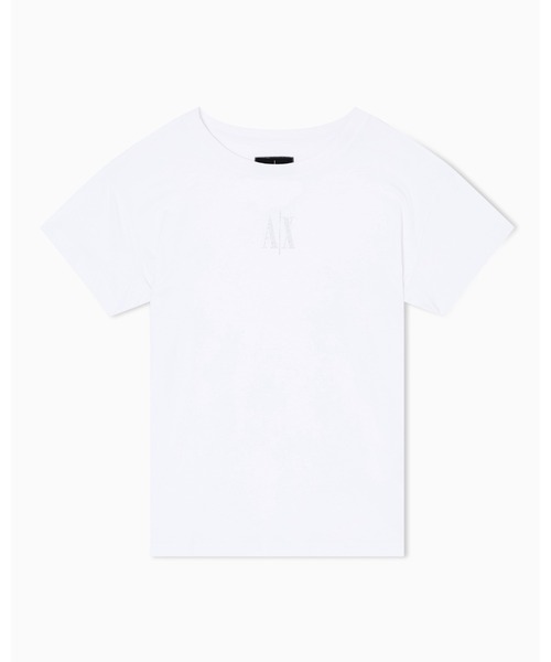 ARMANI EXCHANGE(アルマーニエクスチェンジ)の「【A|X アルマーニ エクスチェンジ】ICON 半袖クルーネックTシャツ/BOYFRIEND(Tシャツ/カットソー・レディース・ブラック/ホワイト・SMALL/MEDIUM/LARGE/X-SMALL/X-LARGE)」の18枚目の写真