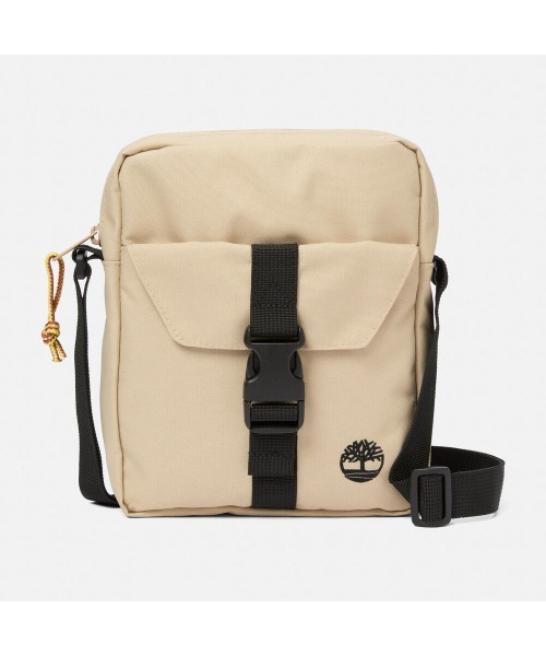 Timberland(ティンバーランド)の「オールジェンダー ヘリテージ クロスボディ バッグ(ショルダーバッグ・メンズ・ダークベージュ・FREE)」の1枚目の写真