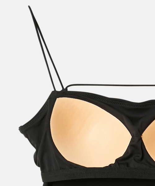 LE CIEL BLEU(ルシェルブルー)の「バックオープンブラキャミソール / Back Open Bra Camisole(キャミソール・レディース・オフホワイト/グレー/ブラック・36/38)」の10枚目の写真