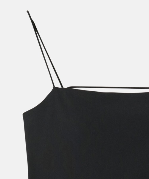 キャミソール Back Open Padded Camisole Black LE CIEL BLEU｜バックオープンブラキャミソール / Back Open Bra
