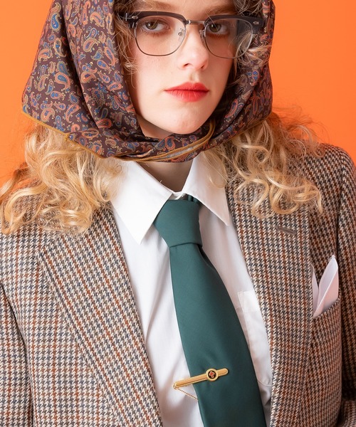 an meets zakka（アンミツザッカ）の「an meets zakka バリエーションメタルネクタイピン（ネクタイピン・メンズ・シルバー系1/シルバー/ブラック×シルバー/ゴールド系1・ONESIZE）」の4枚目の写真