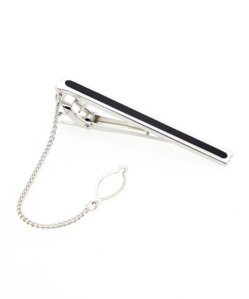 an meets zakka（アンミツザッカ）の「an meets zakka バリエーションメタルネクタイピン（ネクタイピン・メンズ・シルバー系1/シルバー/ブラック×シルバー/ゴールド系1・ONESIZE）」の2枚目の写真